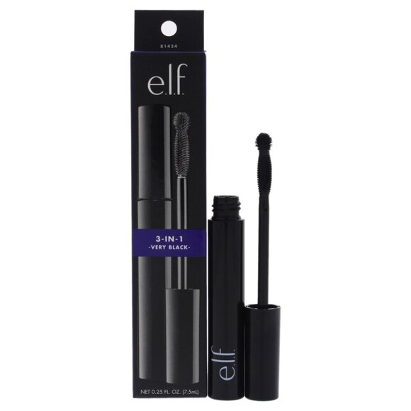 ELF 3 In 1 Mascara Very Black - Picture 1 of 1